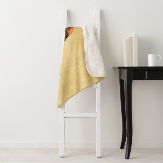 Couverture Sherpa Viking rustique (En situation)