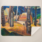 Couverture Sherpa Village de Kispiax | Emily Carr | (Devant (Horizontal))