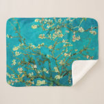Couverture Sherpa Vincent Van Gogh Blossoming Almond Tree Floral Art<br><div class="desc">Vincent Van Gogh Arbre d'amande fleuri Vintage Art floral Arbre d'amande fleuri est un tableau de 1890 de l'artiste post-impressionniste néerlandais Vincent van Gogh. Almond Blossoms est un ensemble de plusieurs tableaux réalisés en 1888 et 1890 par Vincent van Gogh à Arles et Saint-Remy, dans le sud de la France,...</div>