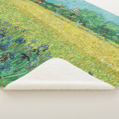 Couverture Sherpa Vincent van Gogh - Champ avec Iris près d'Arles (3/4)