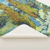 Couverture Sherpa Vincent Van Gogh Deux peupliers à Saint-Rémy (3/4)