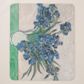 Couverture Sherpa Vincent van Gogh - Iris (Devant)