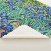 Couverture Sherpa Vincent Van Gogh - Irises (3/4)