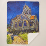 Couverture Sherpa Vincent van Gogh - L'église d'Auvers<br><div class="desc">L'église d'Auvers / l'Eglise à Auvers-sur-oise par Vincent Van Gogh en 1890</div>