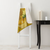 Couverture Sherpa Vincent van Gogh - Vase avec quinze tournesols (En situation)