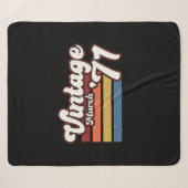 Couverture Sherpa Vintage 1971 50e anniversaire Mars (Devant (Horizontal))
