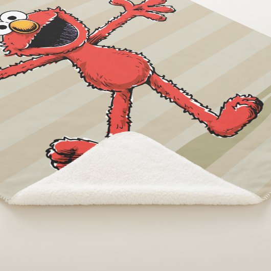 Couverture Sherpa Vintage Elmo (3/4)