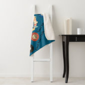 Couverture Sherpa vintage retro vinyl Sherpa Blanket (En situation)