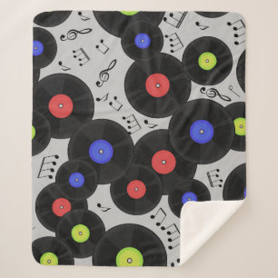 Couverture Sherpa Vinyl Records : Music Note Motif