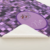 Couverture Sherpa Violet (3/4)