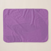 Couverture Sherpa Violet, géométrique, cool, tendance, art simple mo (Devant (Horizontal))