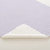 Couverture Sherpa Violet Lavande (3/4)