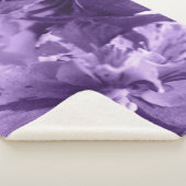 Couverture Sherpa Violettes monochromes (3/4)
