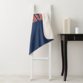 Couverture Sherpa Virginia Wordmark en détresse (En situation)