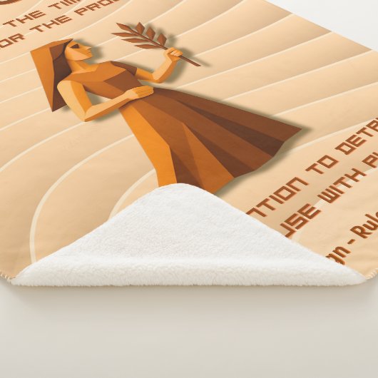 Couverture Sherpa Virgo Zodiac Sign Modern 3D Astrology Design (3/4)