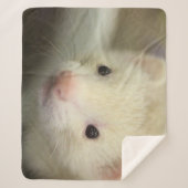 Couverture Sherpa Visage de furet (Devant)