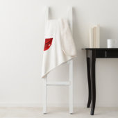 Couverture Sherpa Visage élégant (En situation)