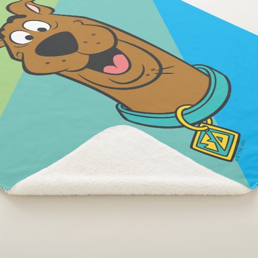 Couverture Sherpa Visage souriant Scooby-Doo (3/4)