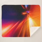 Couverture Sherpa vitesse sur la nuit road abstract, arrière - plan, (Devant (Horizontal))