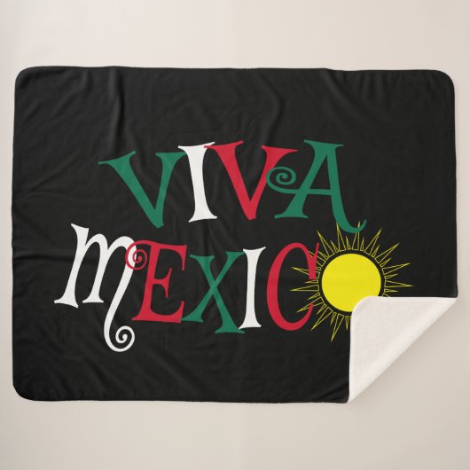 Couverture Sherpa Viva Mexico (Devant (Horizontal))
