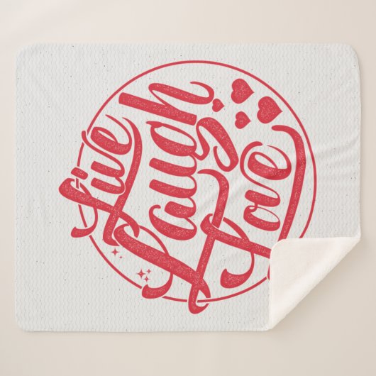 Couverture Sherpa Vivent l'amour de rire (Devant (Horizontal))