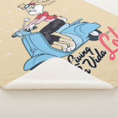 Couverture Sherpa Vivre La Vida Lola Scooter Graphic (3/4)