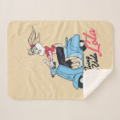 Couverture Sherpa Vivre La Vida Lola Scooter Graphic (Devant (Horizontal))