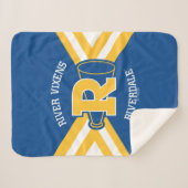 Couverture Sherpa Vixens Cheer Uniform (Devant (Horizontal))