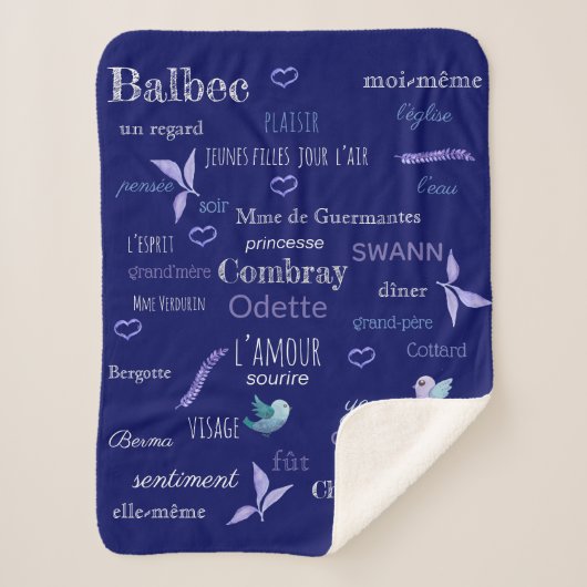 Couverture Sherpa Vocabulaire français de Proust - tableau (Devant)