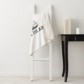 Couverture Sherpa Voile de Newport Rhode Island (En situation)