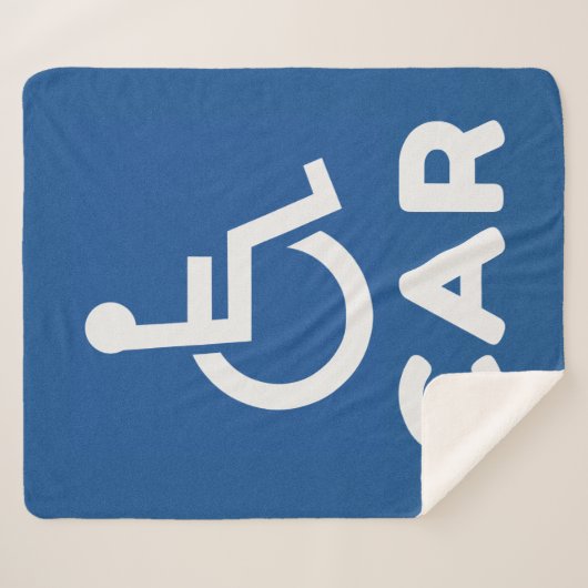 Couverture Sherpa Voiture Handicapée (Devant (Horizontal))