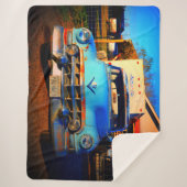 Couverture Sherpa Voiture Vintage (Devant)