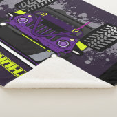 Couverture Sherpa Voiture violette (3/4)