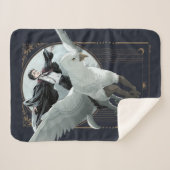 Couverture Sherpa Vol Anime HARRY POTTER™ avec Buckbeak (Devant (Horizontal))