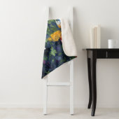 Couverture Sherpa Vol de papillon abstrait vibrant (1) (En situation)