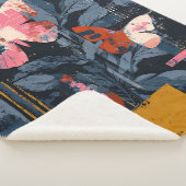 Couverture Sherpa Vol de Papillon Abstrait Vibrant (6) (3/4)