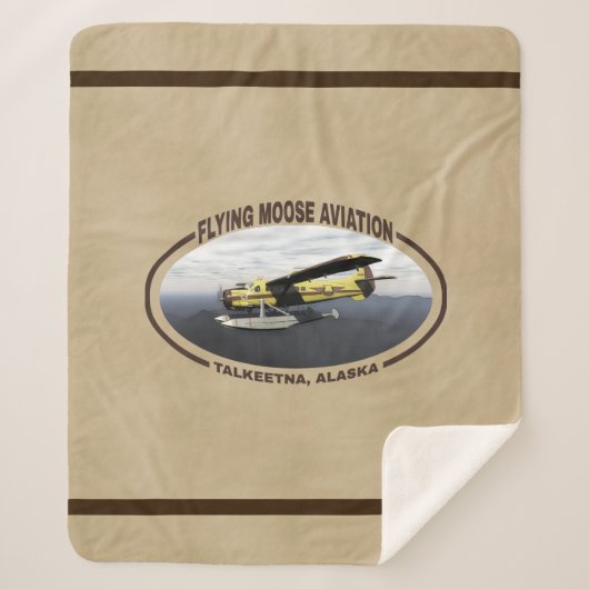 Couverture Sherpa Vol Moose Aviation de Havilland DH3-C Otter (Devant)