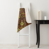 Couverture Sherpa Voler, voler libellule sur la cannelle brun (En situation)