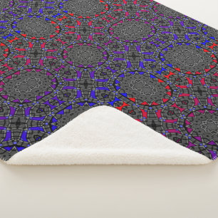 Couverture Sherpa Volume treize kaléidoscope art treize