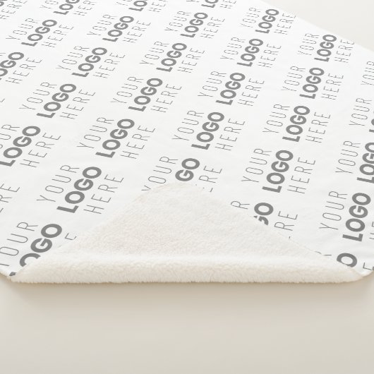 Couverture Sherpa Votre image/logo éclairé automatiquement + Motif (3/4)