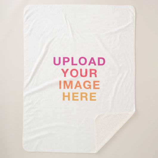 Couverture Sherpa Votre logo d'image vide (Devant)