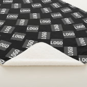 Couverture Sherpa Votre logo | Logo, Motif de conception ou d'image  (3/4)