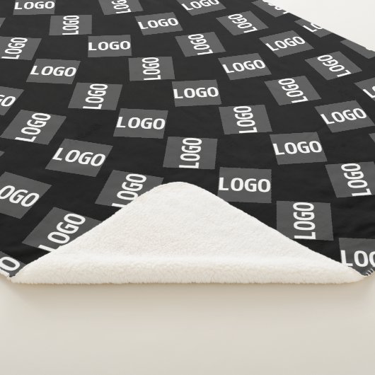 Couverture Sherpa Votre logo | Logo, Motif de conception ou d'image (3/4)