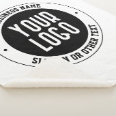 Couverture Sherpa Votre logo ou votre conception d'entreprise | Text (3/4)