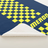 Couverture Sherpa Votre nom Couleurs entièrement personnalisées À da (3/4)