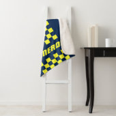 Couverture Sherpa Votre nom Couleurs entièrement personnalisées À da (En situation)