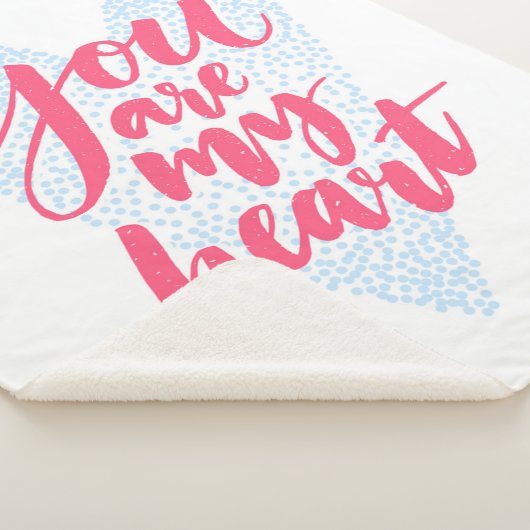 Couverture Sherpa Vous êtes mon coeur (3/4)