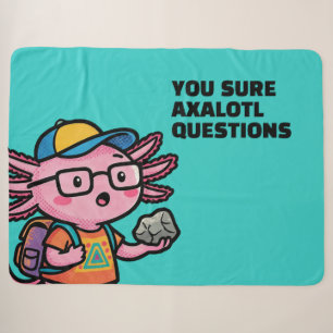 Couverture Sherpa Vous êtes sûr que les questions axolotl Mème sarca
