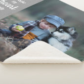 Couverture Sherpa Vous Faites Mon Coeur Sourire - Amoureux des chien (3/4)