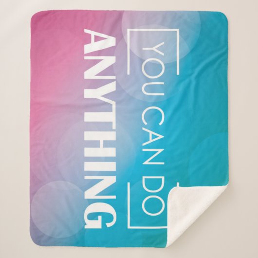 Couverture Sherpa Vous pouvez faire n'importe quoi (Devant)